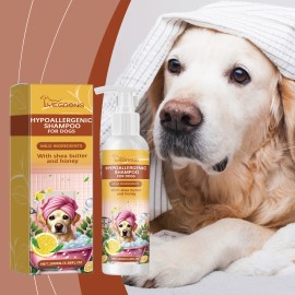 Yegbong Shampoo For Dogs Gentle Cleansing Shampoo For Dog Hair Moist, Smooth And Tangle-Free