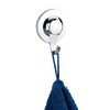 WENKO Static-Loc® Plus Valenza Wall Hook Chrome - Towel Hook,