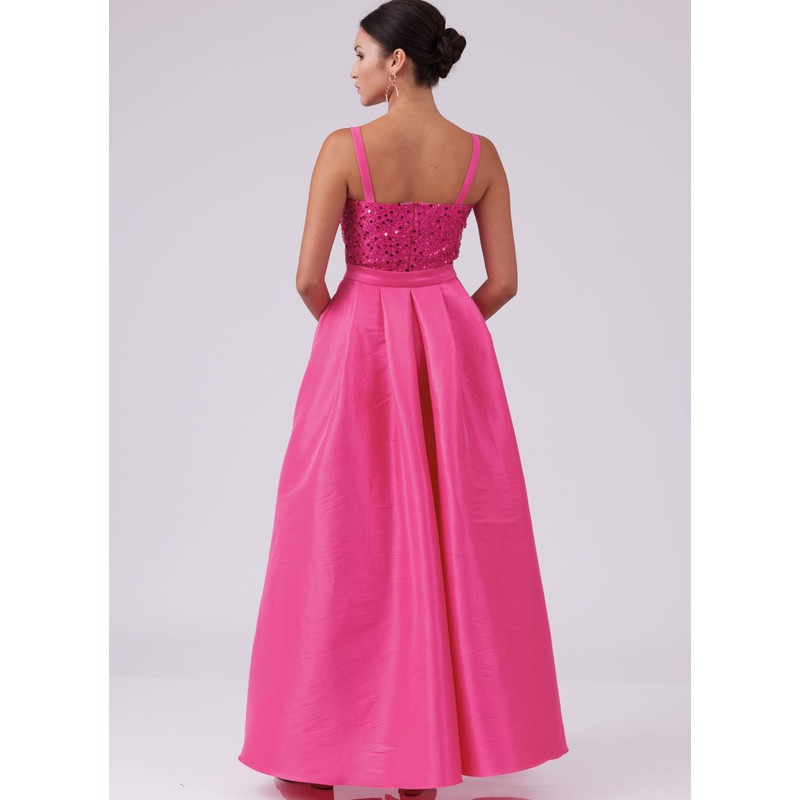 MCCALLS M8450BB Misses' and Women's Dress, Jumpsuit and Overskirt BB