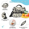 CBBYY Goth Bat Insulated Lunch Bag for Women Men Double