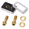 RISK 4pcs/box Titanium Alloy Fixed Screw Set for Sram Brake
