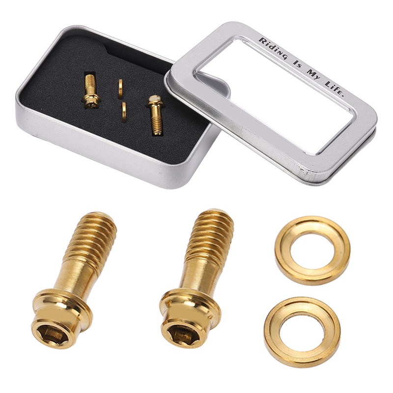 RISK 4pcs/box Titanium Alloy Fixed Screw Set for Sram Brake