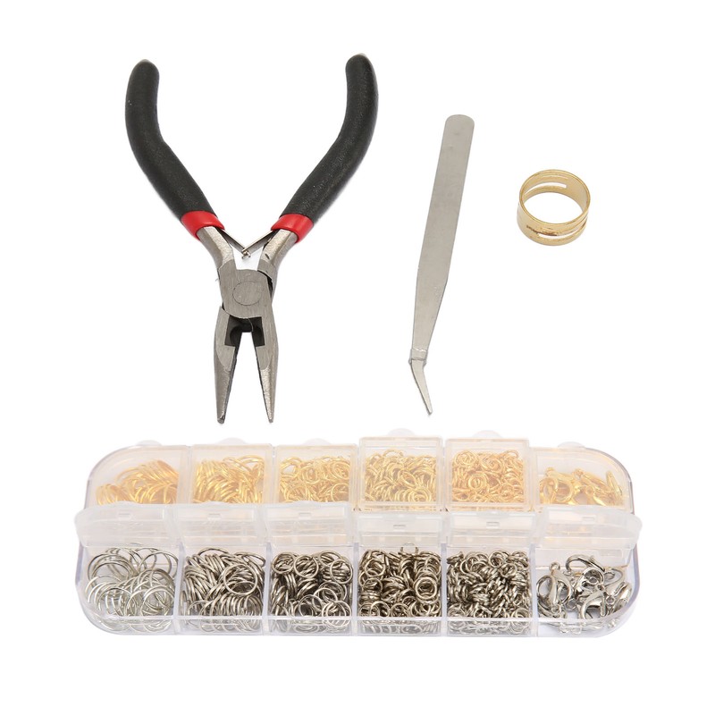 Metal Snaps Buttons with Fastener Pliers Press Tool Kit Copper
