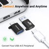 Omivine USB to USB C Adapter, USB C to USB