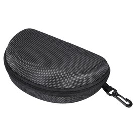 [PATIKIL] Hard Ski Goggles Case, EVA Sports Glasses Case, Shockproof Snowboard Goggle Box 19 cm x 12 cm x 7 cm Gray