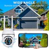 Wireless Camera Night Vision 360° 2.4G 1080P 2 Way Audio
