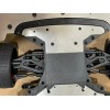 MR 4pcs Aluminum Side Skid Plate Chassis For Arrma Infraction