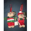 Starbucks 2019 Starbucks Bearista Plush Bear Set Christmas Tree Ornament