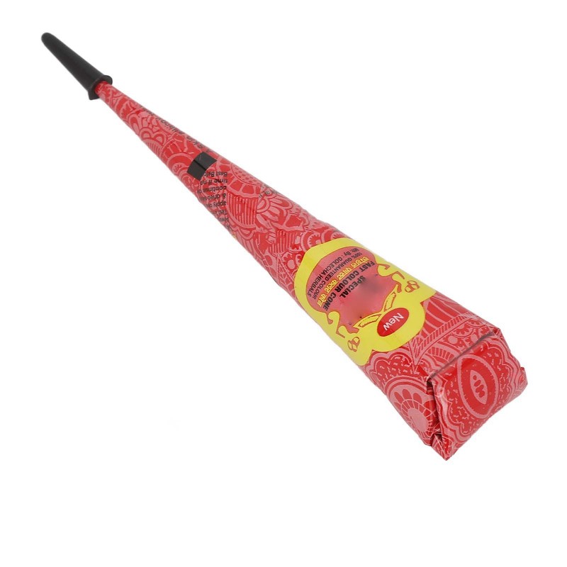 12pcs 0.9oz Temporary Tattoo Paste Red Professional Waterproof Safe DIY