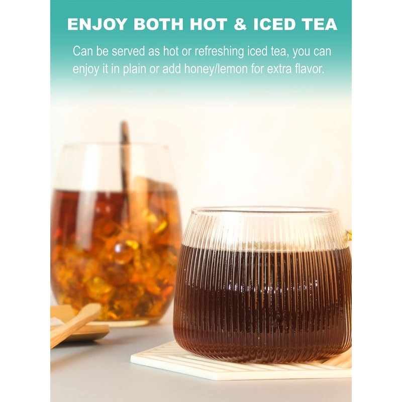 TeeLux Roasted Dandelion Root Tea Bags, Premium Natural Dandelion Root