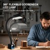 Kuoleopa 20W Magnetic Work Light, 2000LM 20in Flexible Gooseneck LED