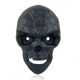 BarConic® Wall Mounted Bottle Opener - Skull - Black