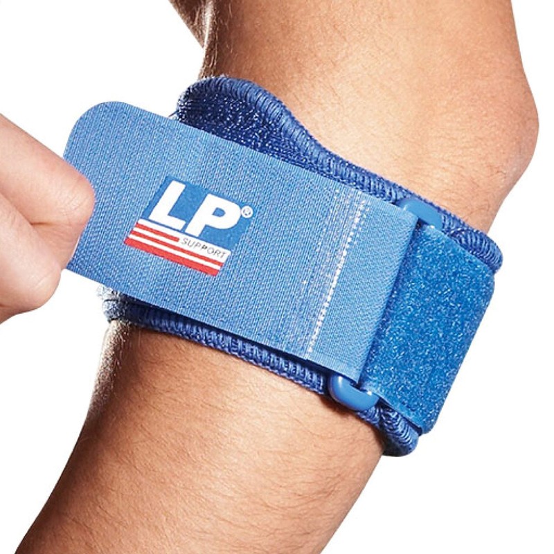 LP Support 751 Tennisarmbandage, Größe:Universalgröße, Farbe:blau