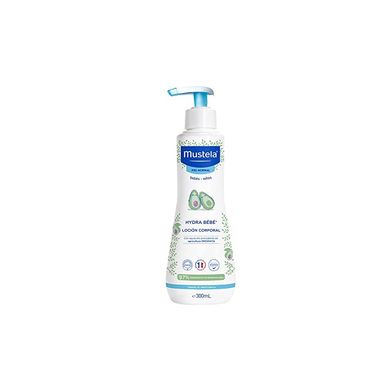 Mustela Hydra Bebé, Loción Corporal Hidratante, 300ml