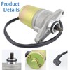 STABSOLI Starter Motor & Drive & Solenoid Relay Fit for