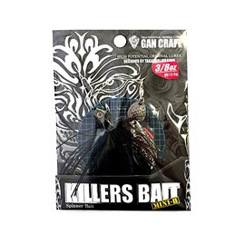 GAN CRAFT MINI-II3/8#09B Killer's Bait Lure, Black