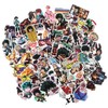 CoolChange High Quality Anime Academia Vinyl Stickers, 73 Pack