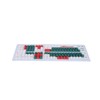 Keyboard Keycaps 123 Keys OEM Height Sublimation Process Ergonomic Design