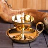 Berk - Inner Worlds 8 cm Incense Brass Ghee Lamp