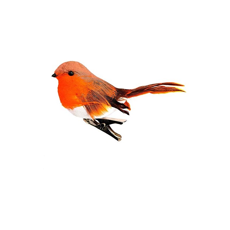 Christmas Robins Clip On decorations