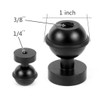 CS PRIORITY CNC Aluminium1'' Ball Adapter 1/4 3/8 Hole 1inch