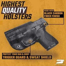 Smith & Wesson 642 2" Frame Holster- Carbon Fiber Black (Right)