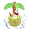 LUMOOM Inflatable Palm Tree Drink Cooler, Floating Drink Holder, Inflatable