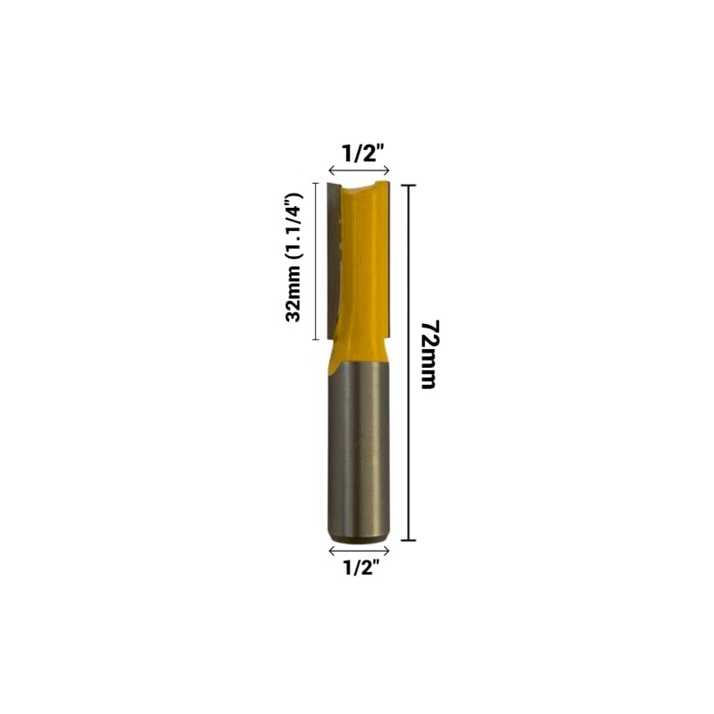 Rennie Tools - 1/2" Cutting Diameter x 1/2" Shank x