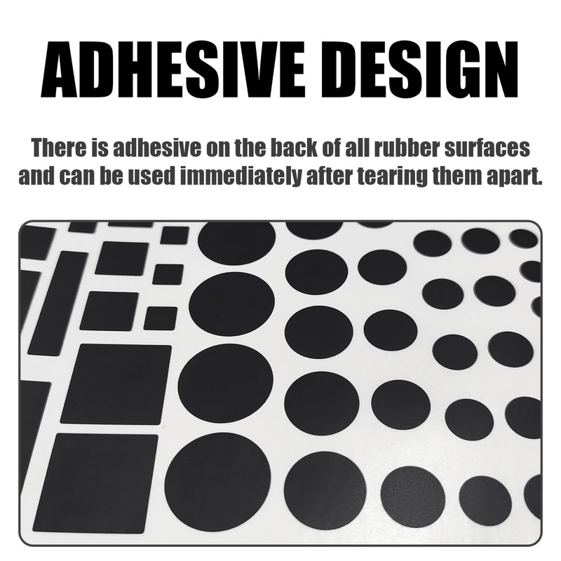Pack of 6 Black Blackout Stickers, LED Light Blocker Stickers,