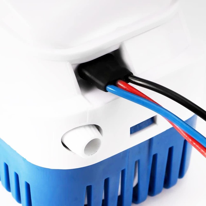 VOANZO Bilge Pump 12v Automatic with Float Switch -1100GPH/70LPM for