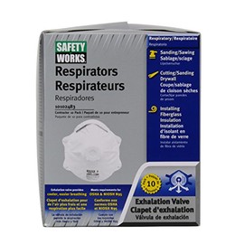 Safety Works 10102483 N95 Respirator (10 Pack)