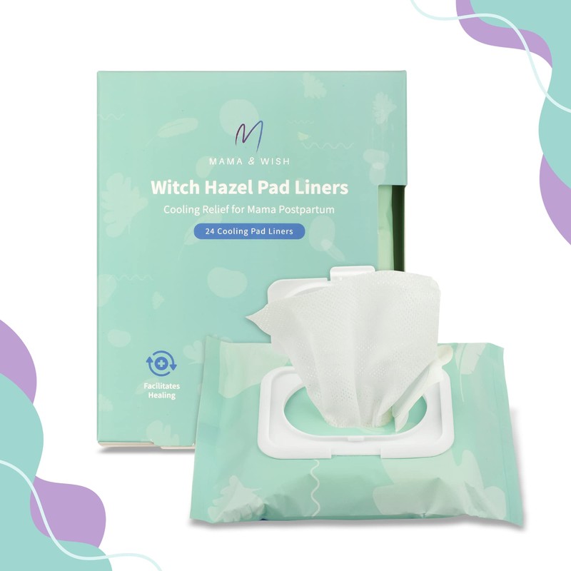 Mama & Wish Witch Hazel Foam and Pad Liners Bundle