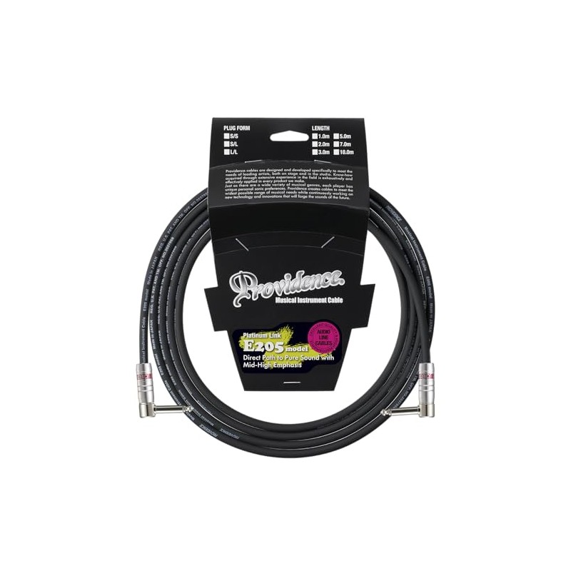 Providence E205 Shielded Cable 205 7m L/L Plug (L/L Type)