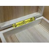 QCAA Solid Brass 90 Degree Inside Stop Small Piano Hinge