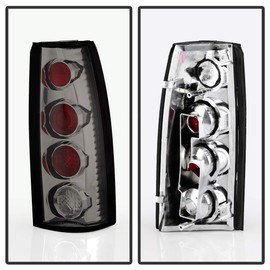 ACANII - For 1988-1998 Chevy Silverado GMC Sierra C10 Suburban Tahoe Smoked Tail Lights Brake Lamps Driver & Passenger
