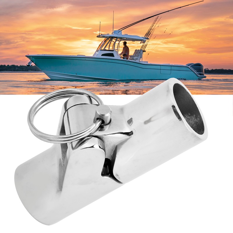 Marine Boat Pipe Connector Stainless Steel Folding Swivel Coupling Tube