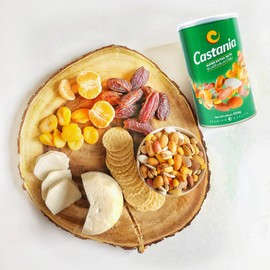 Castania Nuts Variety Pack, Premium Quality Nuts, Healthy Snacks with Gourmet Savory Flavor, Fresh & Tasty, 16oz (Pack of 4)