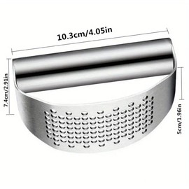 Stainless Steel Garlic Press