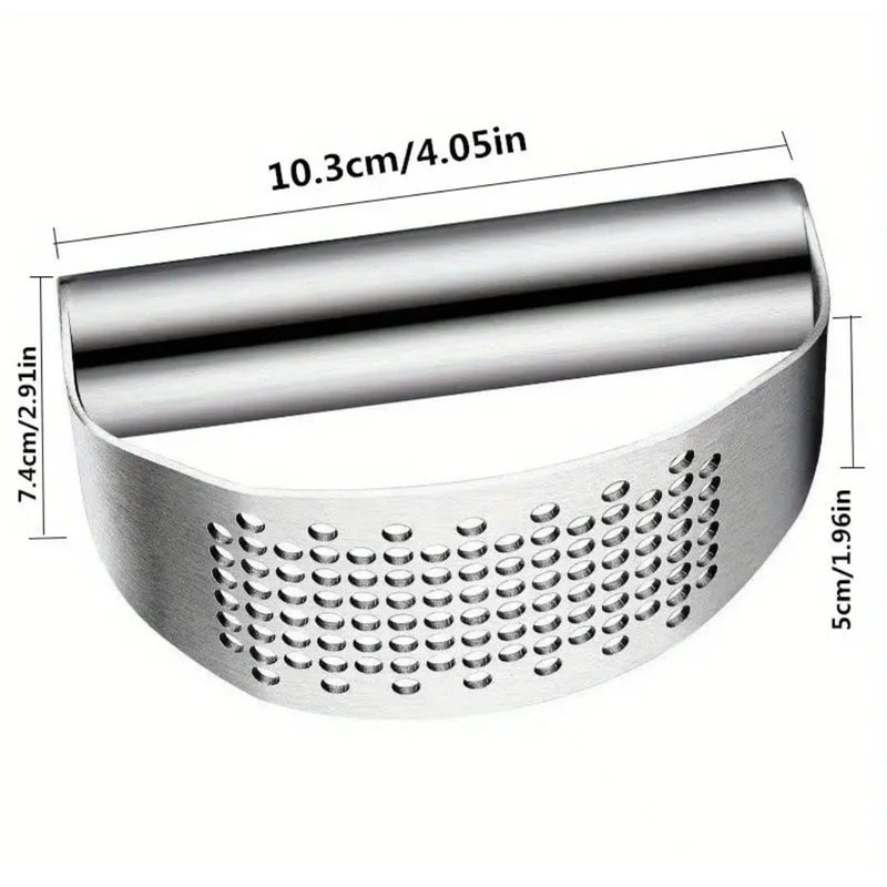 Stainless Steel Garlic Press
