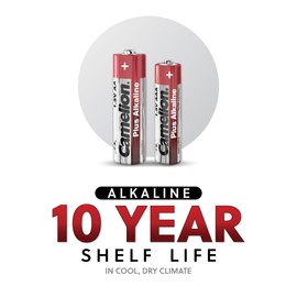 Camelion 36 Count Pack AA - High Performance Premium Long Lasting Alkaline Batteries, Leakproof Double AA 1.5v Batteries, 10 Year Shelf Life, Ultra Long Lasting AA Battery