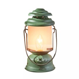 Enchanted Farmhouse Green Lantern Night Light Plug In