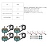 4 Sets Brushless Motor Kit 5mm Shaft Electric Motor with