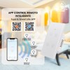 Apagador Inteligente WiFi Touch 4 Botones: Control de Voz con