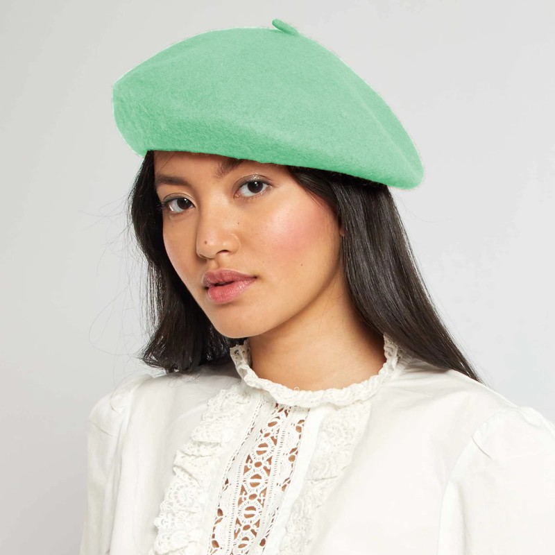 Van Der Rich ® - Beret (100% Wool) French Plain