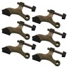 Nuk3y Hinge Pin Heavy Duty Adjustable Door Stop (6 Pack,