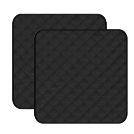 SKYSP 2 Pack Waterproof Seat Protector Chair Pads Absorbent Washable Reusable Incontinence Chair Pads 22"X21" (Dark Blue)