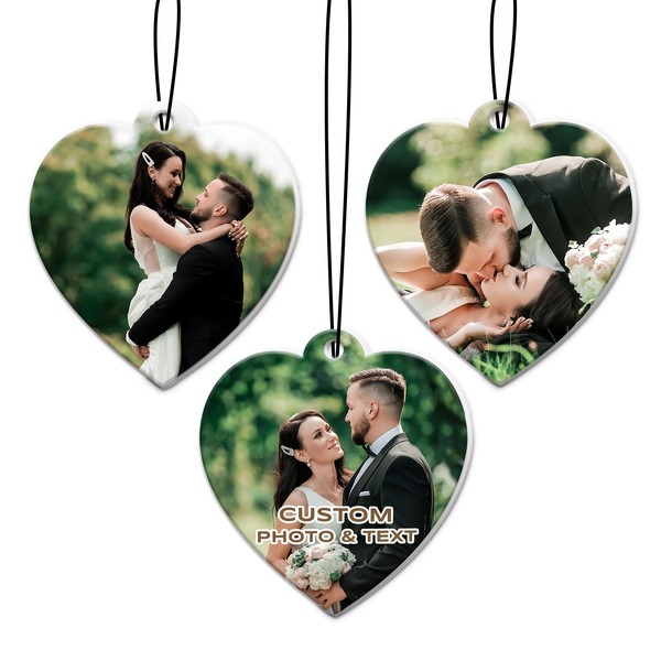 Custom Air Fresheners with Picture, Personalized Air Freshener for Cars,