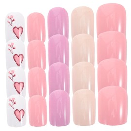 Healeved Art False Nails Set of Fake Nails for Women Stylish for Parties Weddings and Daily Life