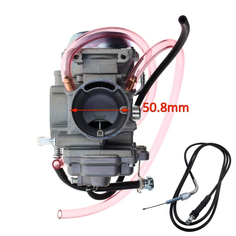 FMTSP Carburetor with Throttle Cable, for (1996-1998) Suzuki King Quad
