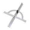 Woodworking Protractor Carbon Steel High Accuracy Easy Read Portable Adjustable